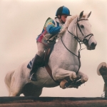 Nicky on his 13.2hh 'Argory Lad'