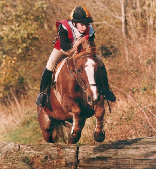Nicky on his 14.2hh pony 'Attyman'