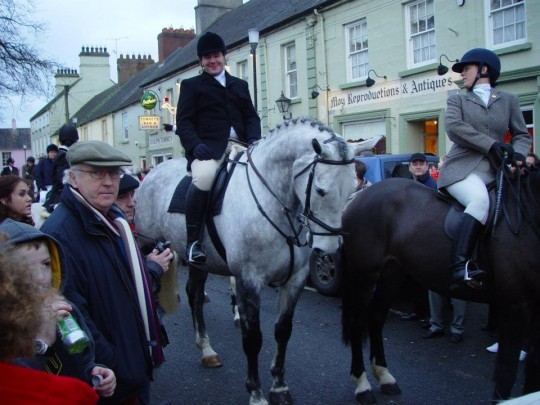 Arthur on Boxing Day Hunt